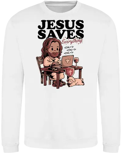 Jesus Saves Everything - dark