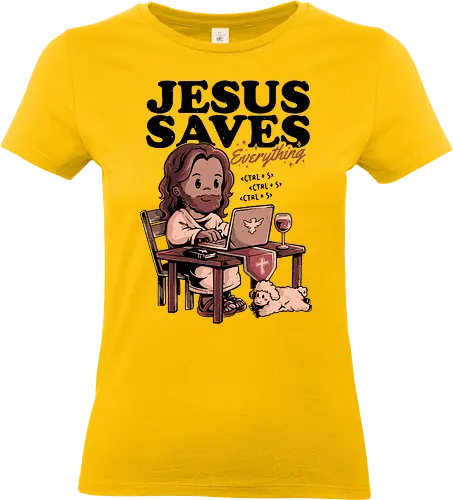 Jesus Saves Everything - dark