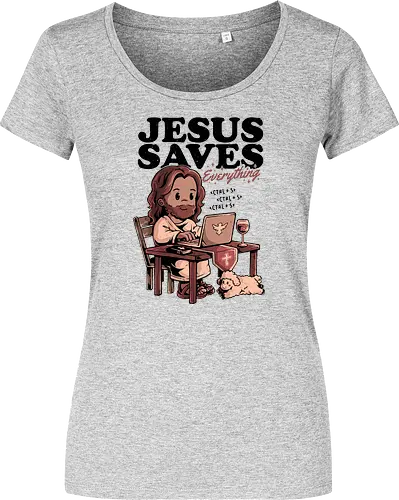 Jesus Saves Everything - dark