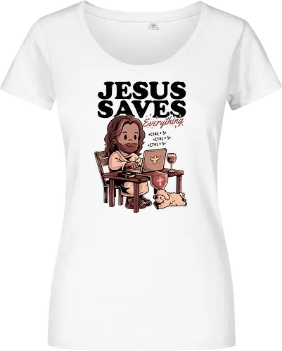 Jesus Saves Everything - dark