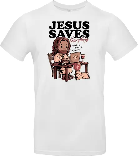 Jesus Saves Everything - dark