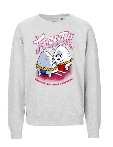 Onigiri Pride - onigiri, sushi, reis, rice, sumo, match - Fairtrade Sweatshirt