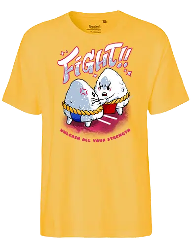 Onigiri Pride - onigiri, sushi, reis, rice, sumo, match - Fairtrade T-Shirt