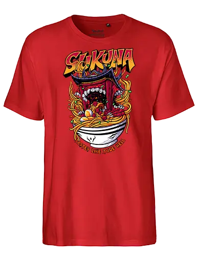 Sukuna Ramen - jujutsu, ramen, demon, oni - Fairtrade T-Shirt