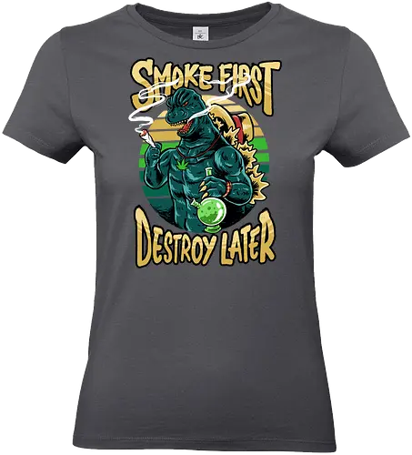 Weedzilla - kaiju, monster, dragon, weed - Standard T-Shirt (Women)