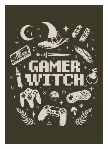 Gamer Witch