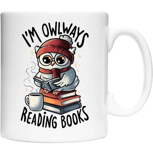 Owlways Reading Books