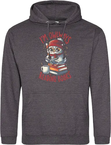 Owlways Reading Books - dark
