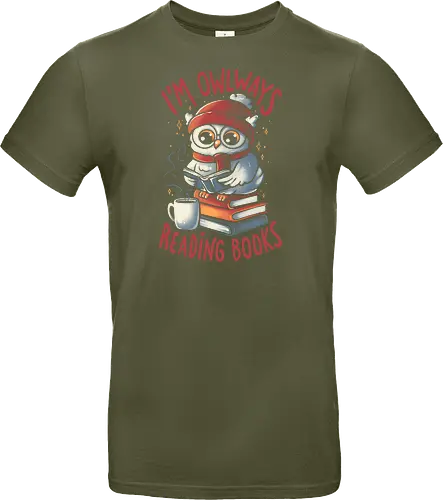 Owlways Reading Books - dark
