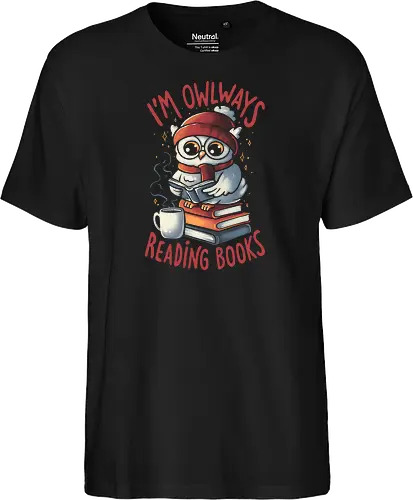 Owlways Reading Books - dark