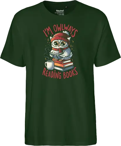 Owlways Reading Books - dark