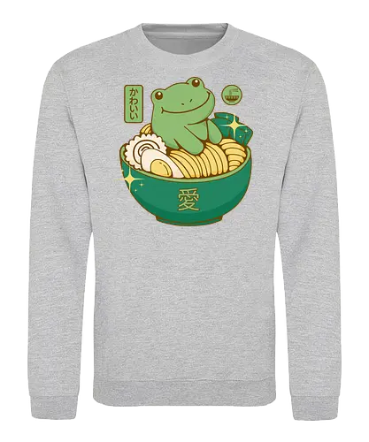 Ramen Frog - ramen, frosch, frog - Sweatshirt