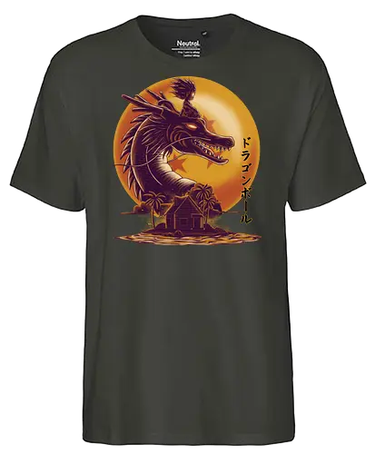 Dragon Ride - dragon, ball, anime, manga - Fairtrade T-Shirt
