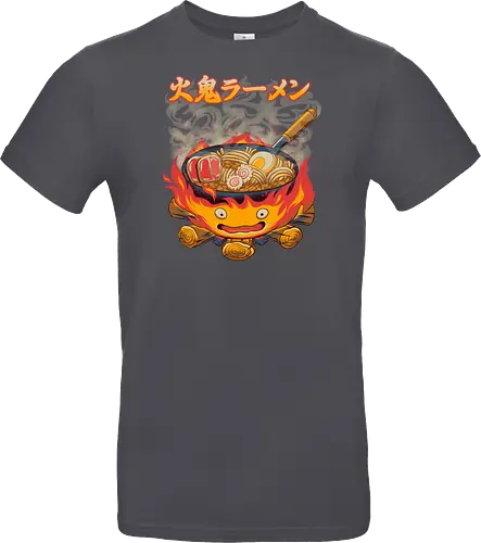 Fire Demon Ramen - fire, ramen, anime - Standard T-Shirt