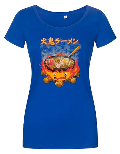 Fire Demon Ramen - fire, ramen, anime - Women T-Shirt