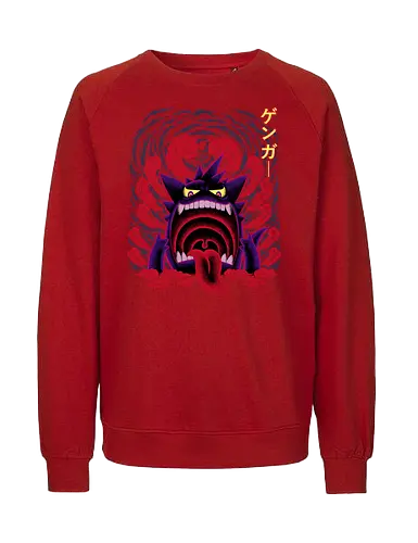 Giant Poison Ghost - monster, pocket, ghost - Fairtrade Sweatshirt