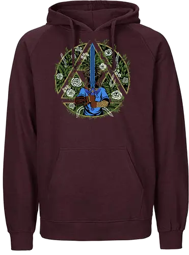Warrior in the Forest - Breath, hero of time, wild, kingdom, gaming - Fairtrade Hoodie