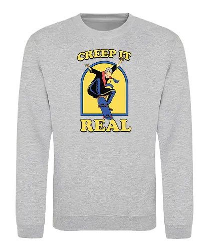Creep it real - halloween, costumes, pumpkin, party, priest, humor, trick or treat - Sweatshirt