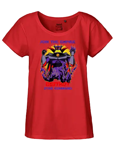 Join The Empire - Zurg, Star Command - Fairtrade Girl Shirt