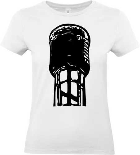 MDB Waassertuerm Logo Front - #minettsdappbrauerei, #midabrau, #lokalebéier, #craftbeerlover - Standard T-Shirt (Women)
