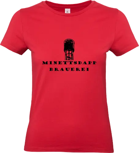 MDB Logo Quadratesch Front  - #minettsdappbrauerei, #midabrau, #lokalebéier, #craftbeerlover - Standard T-Shirt (Women)