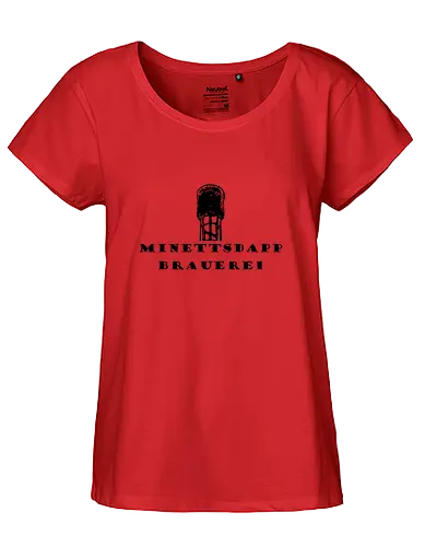 MDB Logo Quadratesch Front  - #minettsdappbrauerei, #midabrau, #lokalebéier, #craftbeerlover - Fairtrade Girl Shirt