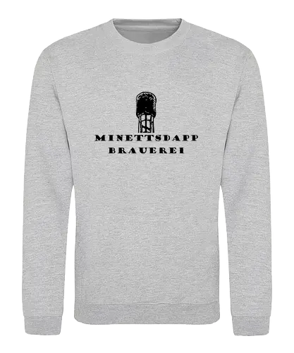 MDB Logo Quadratesch Front  - #minettsdappbrauerei, #midabrau, #lokalebéier, #craftbeerlover - Sweatshirt