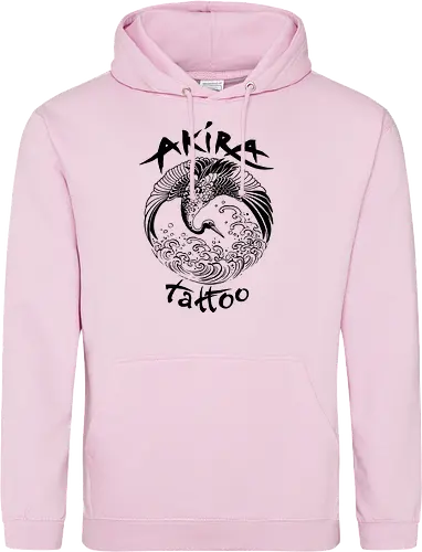 Akira Tattoo - Kranich - schwarz
