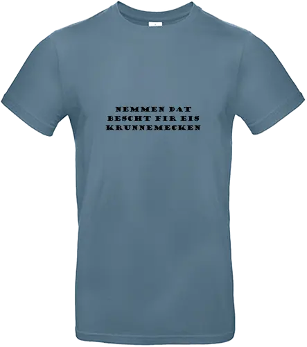 MDB Sproch Front - #minettsdappbrauerei, #midabrau, #lokalebéier, #craftbeerlover - Standard T-Shirt