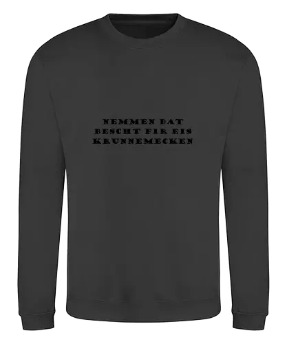 MDB Sproch Front - #minettsdappbrauerei, #midabrau, #lokalebéier, #craftbeerlover - Sweatshirt