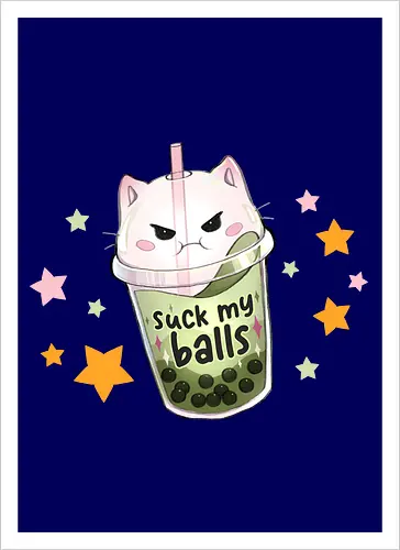 Unfreundlicher Bubble Tea