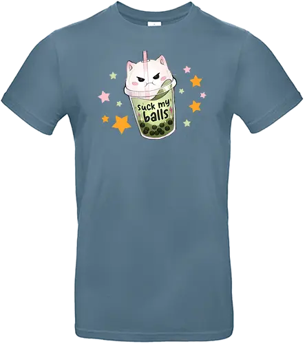 Unfreundlicher Bubble Tea - wortwitz, bubble tea - Standard T-Shirt