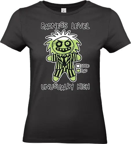 BJ badness level - demon, betelgeuse, lilo, badness, badnesslevel - Standard T-Shirt (Women)