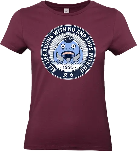 Nu Vintage Emblem - video game, gaming, gamer, rpg, jrpg, frog, glenn, robo, epoch, wings of time, lucca, nu, kingdom of zl, chrono, cross, chrono, cross - Standard T-Shirt (Women)