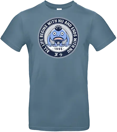 Nu Vintage Emblem - video game, gaming, gamer, rpg, jrpg, frog, glenn, robo, epoch, wings of time, lucca, nu, kingdom of zl, chrono, cross, chrono, cross - Standard T-Shirt