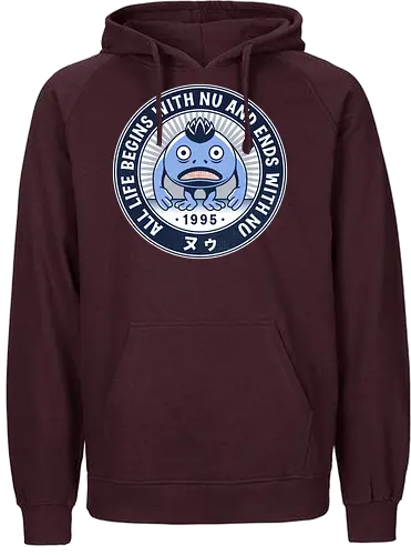 Nu Vintage Emblem - video game, gaming, gamer, rpg, jrpg, frog, glenn, robo, epoch, wings of time, lucca, nu, kingdom of zl, chrono, cross, chrono, cross - Fairtrade Hoodie