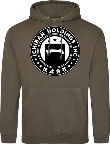  Ichiban Holdings Emblem - Japanese, yakuza, goro majima, ono michio, kiryu kazuma, ryu ga gotoku, yakuza like a dragon, ichiban, like a dragon ishin, kazuma kiryu, video game, gaming, gamer, jrpg, majima construction, ichiban holdings - Standard Hoodie