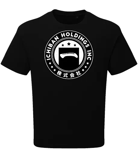  Ichiban Holdings Emblem - Japanese, yakuza, goro majima, ono michio, kiryu kazuma, ryu ga gotoku, yakuza like a dragon, ichiban, like a dragon ishin, kazuma kiryu, video game, gaming, gamer, jrpg, majima construction, ichiban holdings - Oversize T-Shirt