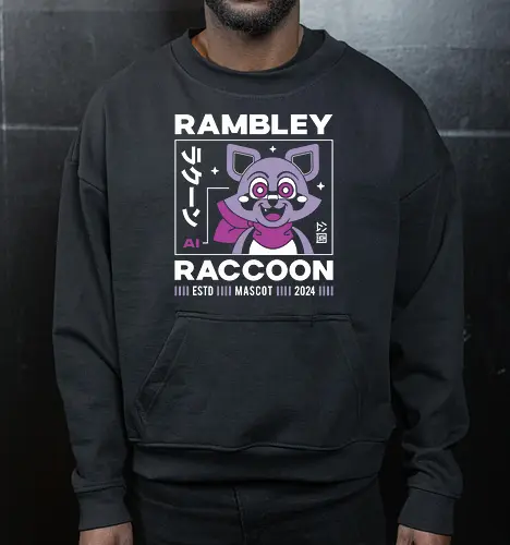 Rambley Raccoon Aesthetic
