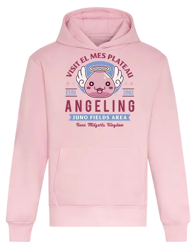 Angeling Emblem - ragnarok online, slime, mmorpg, jrpg, poring, angeling, deviling, deviruchi, ragnarok mobile, game, gaming, video game, gamer, ragnarok eternal love, ragnarok origin - Heavyweight Hoodie
