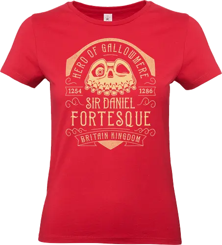 Daniel Fortesque Shield - medievil, sir dan, daniel fortesque, skull, gallowmere, console, gamer, game, gaming, video games, retro, classic, vintage, halloween, nostalgia,  - Standard T-Shirt (Women)