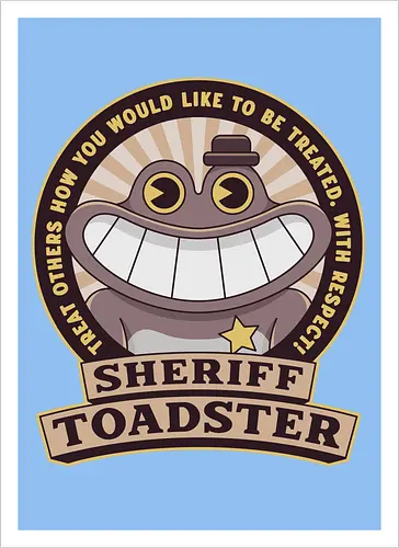 Sheriff Toadster Emblem