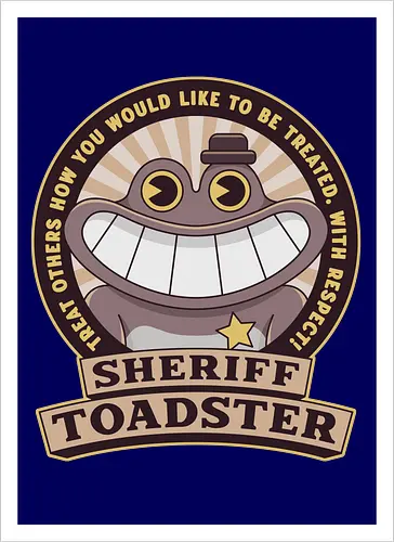 Sheriff Toadster Emblem