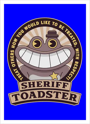 Sheriff Toadster Emblem