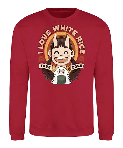 Tade The Ogre - Delicious, Meshi, walking mushroom, marcille donato, falin touden, laios touden, senshi of izganda, chilchuck tims, inutade, tade, anime, manga, cooking, TV, dwarf,  - Sweatshirt