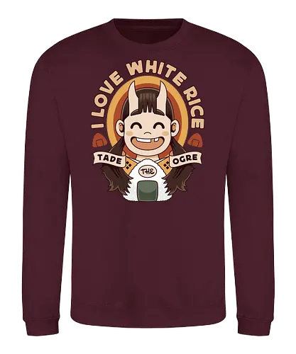 Tade The Ogre - Delicious, Meshi, walking mushroom, marcille donato, falin touden, laios touden, senshi of izganda, chilchuck tims, inutade, tade, anime, manga, cooking, TV, dwarf,  - Sweatshirt