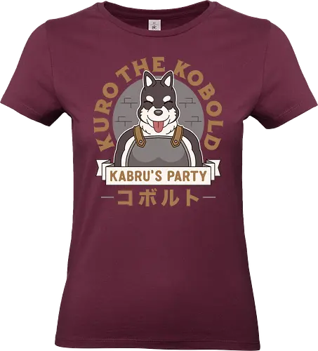 Kuro The Kobold Emblem - Delicious, Meshi, walking mushroom, marcille donato, falin touden, laios touden, senshi of izganda, chilchuck tims, kuro, medieval, anime, manga, cooking, TV, dwarf,  - Standard T-Shirt (Women)