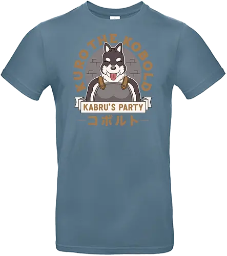 Kuro The Kobold Emblem - Delicious, Meshi, walking mushroom, marcille donato, falin touden, laios touden, senshi of izganda, chilchuck tims, kuro, medieval, anime, manga, cooking, TV, dwarf,  - Standard T-Shirt