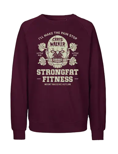 Mount Massive Asylum Fitness - the outlast trials, outlast, outlast 2, murkoff corporation, mount massive asylum, chris walker, mother gooseberry, horror, camcorder, survival, leland coyle, gamer, gaming, video games, mind control - Fairtrade Sweatshirt
