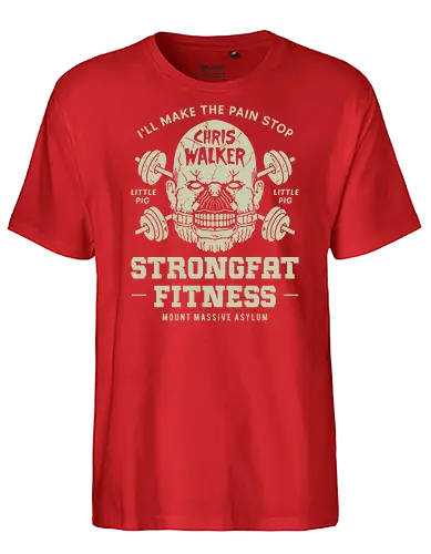 Mount Massive Asylum Fitness - the outlast trials, outlast, outlast 2, murkoff corporation, mount massive asylum, chris walker, mother gooseberry, horror, camcorder, survival, leland coyle, gamer, gaming, video games, mind control - Fairtrade T-Shirt